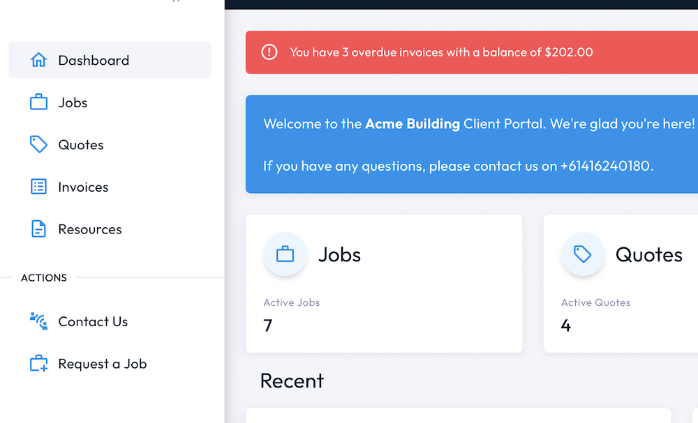 Service Industry Communication