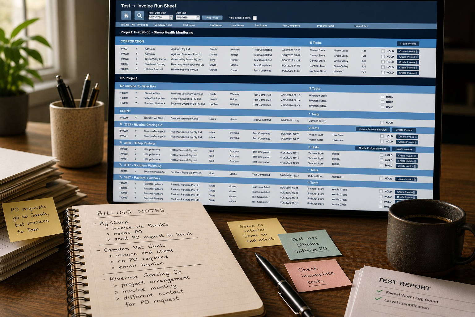 Automated Invoicing to Xero